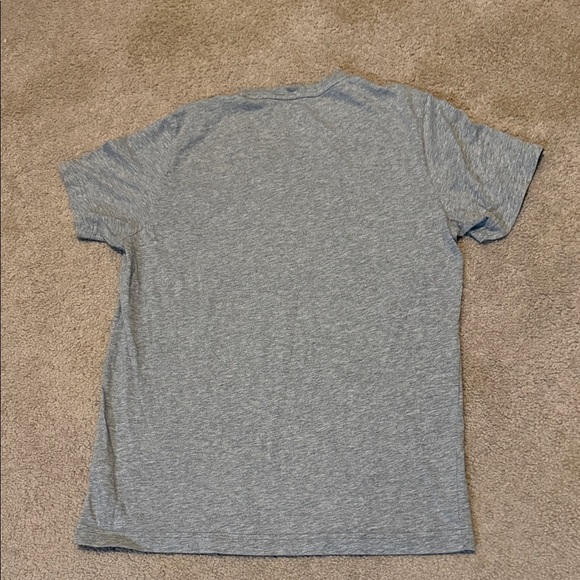 Psycho Bunny Heather Gray V-Neck Men's Tee - Picture 5 of 5